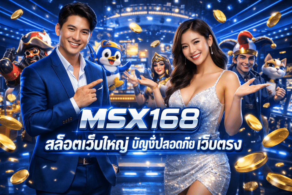 MSX168 สล็อตเว็บใหญ่ บัญชีปลอดภัย เว็บตรง